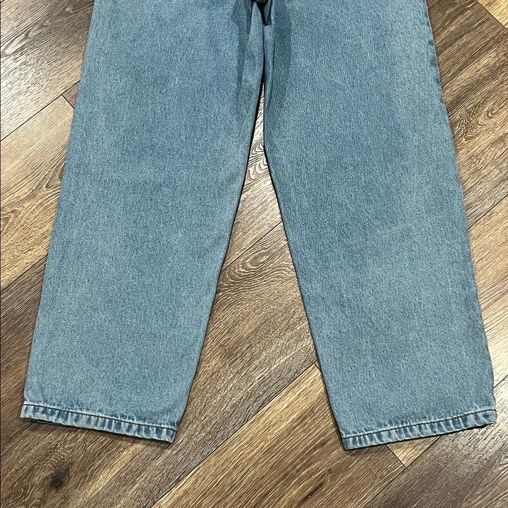 VANS Check-5 Baggy Denim Pants Color: Stonewash Blue